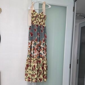 Floral Multi-Color Maxi Dress